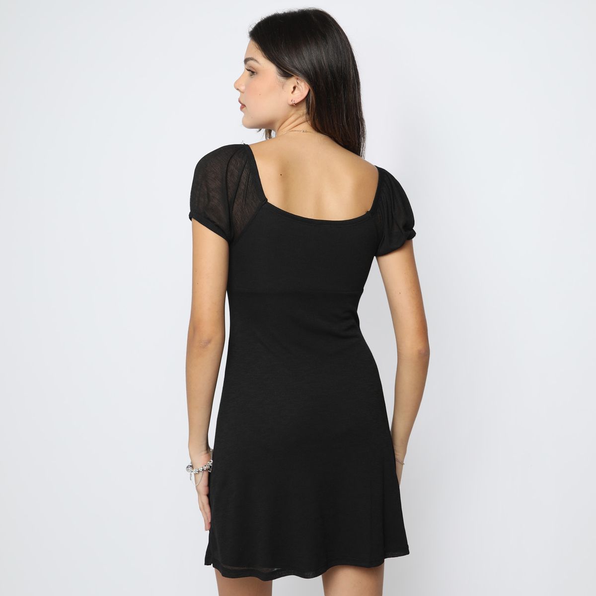 SYBILLA - Vestido Sybilla Midi Manga Corta