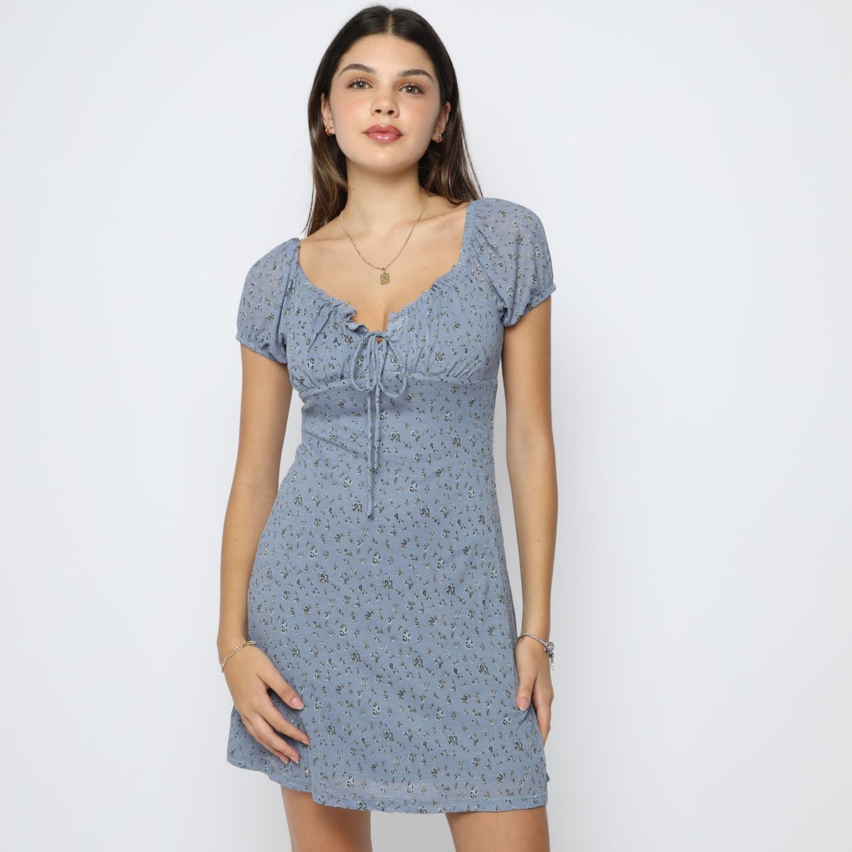 SYBILLA - Vestido Sybilla Midi Manga Corta