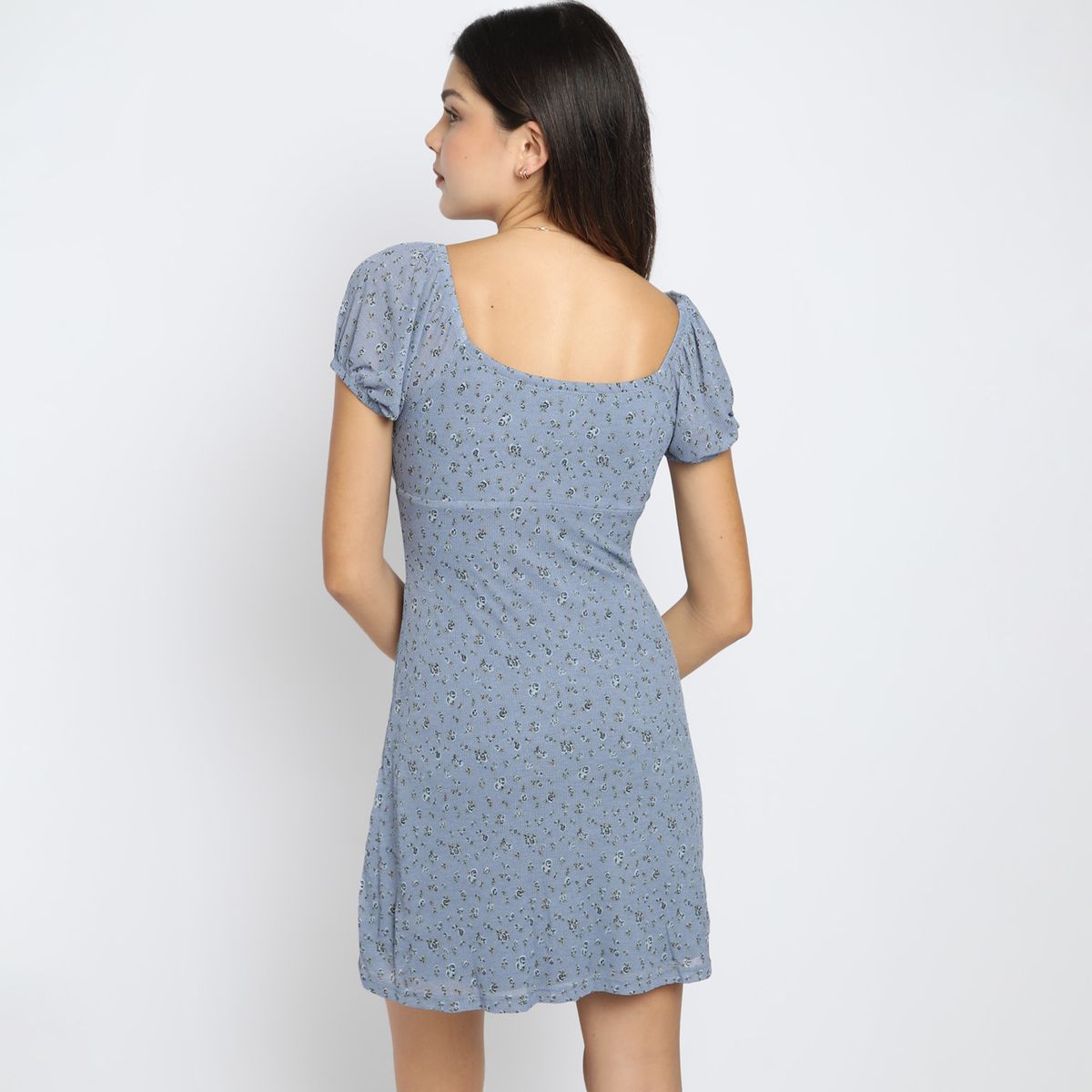 SYBILLA - Vestido Sybilla Midi Manga Corta