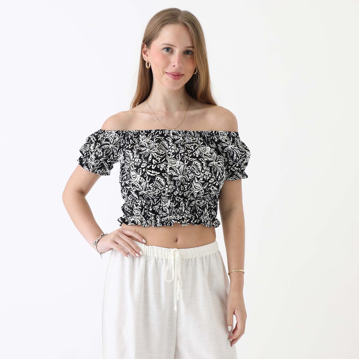 SYBILLA - Blusa 100% Algodón Mujer Sybilla