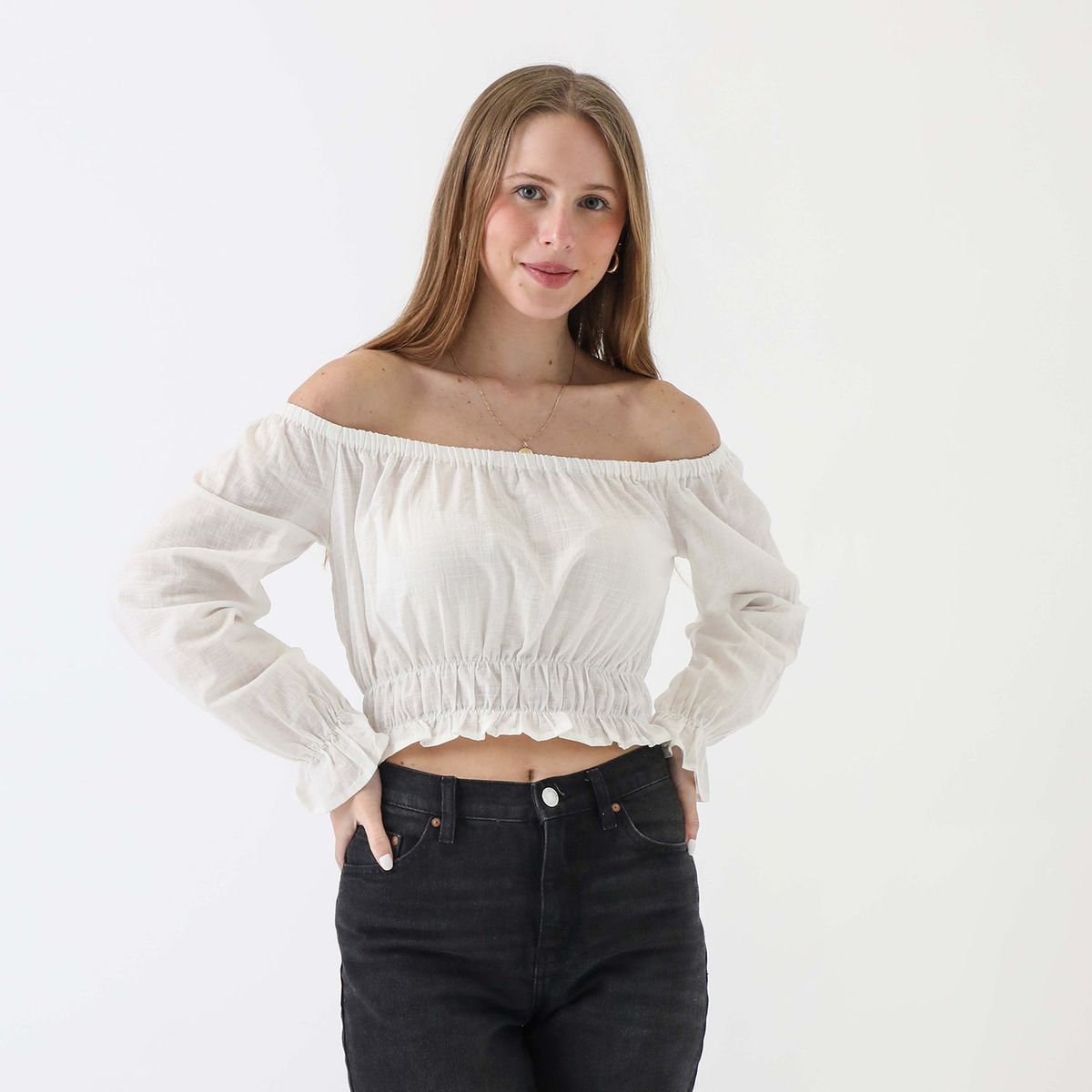 SYBILLA - Blusa 100% Algodón Mujer Sybilla