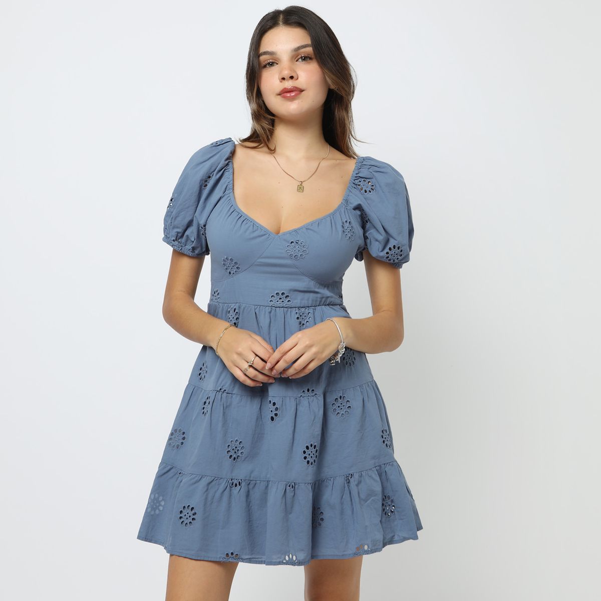 SYBILLA - Vestido 100% Algodón Mujer Sybilla