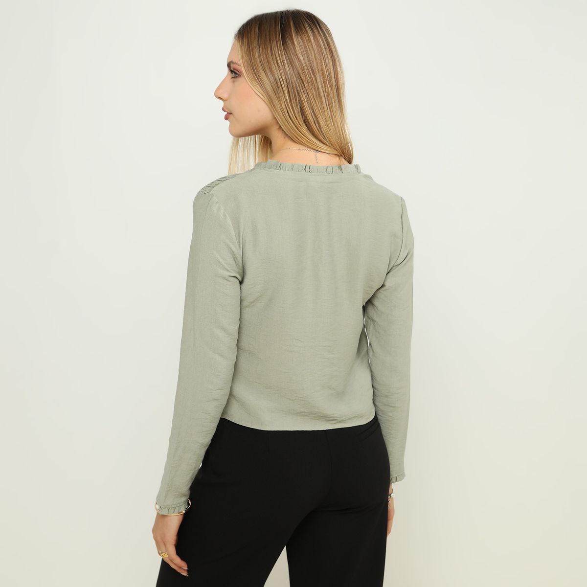 SYBILLA - Blusa Manga Larga Mujer Sybilla