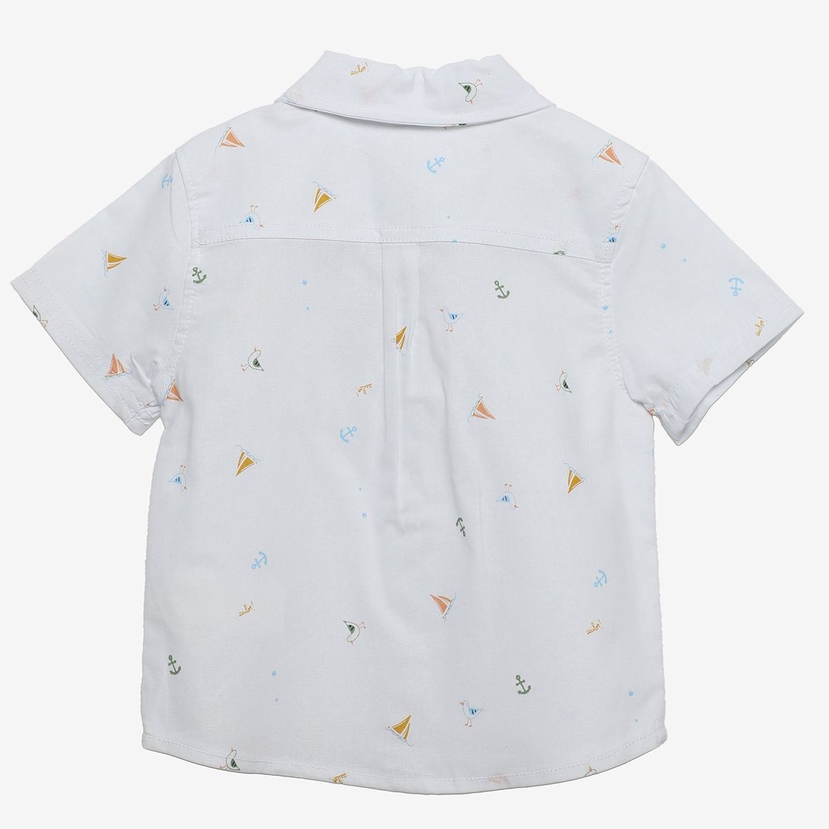 YAMP - Camisa Bebé Niño Manga Corta Algodón Yamp