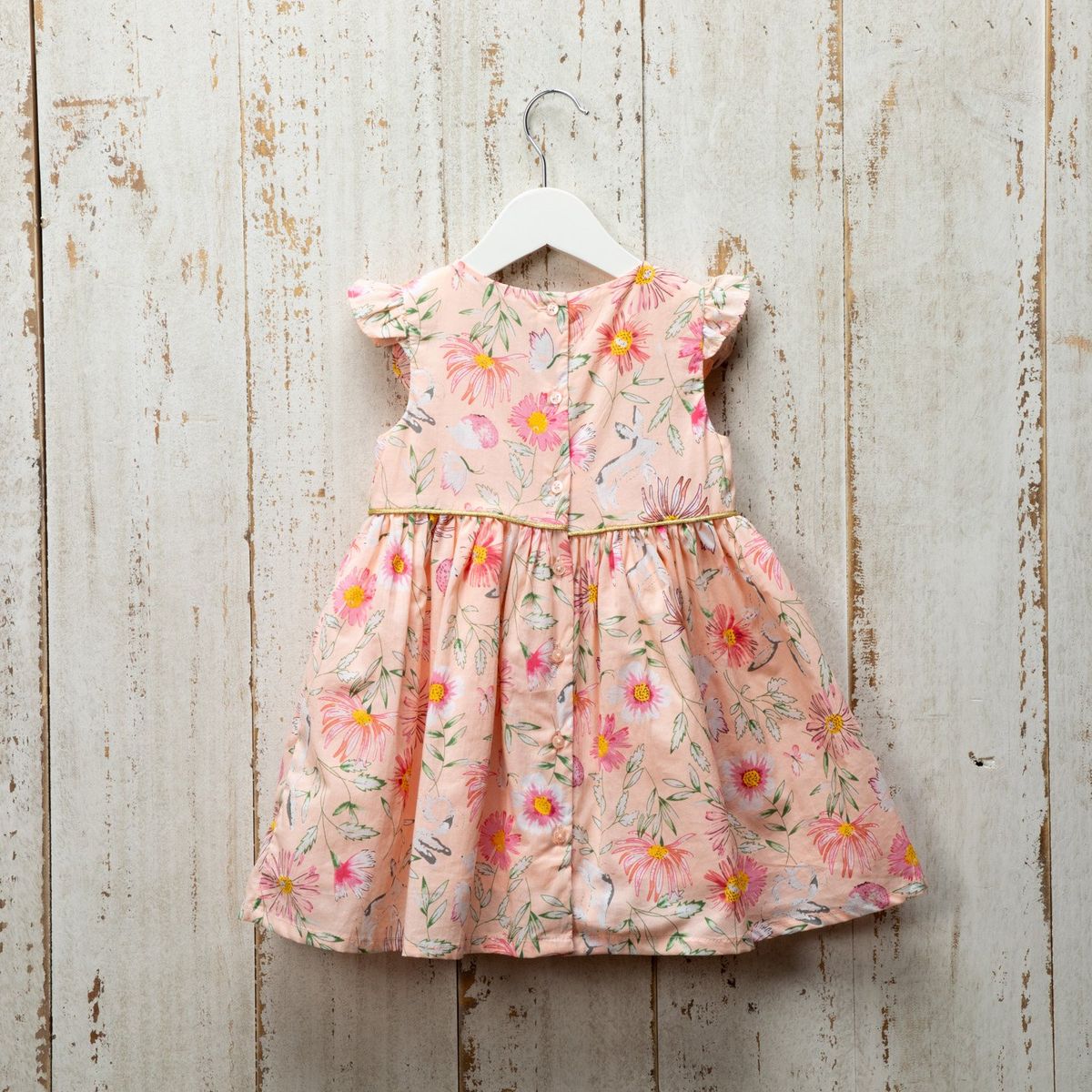 YAMP - Vestido Fiesta Bebé Niña Algodón Yamp