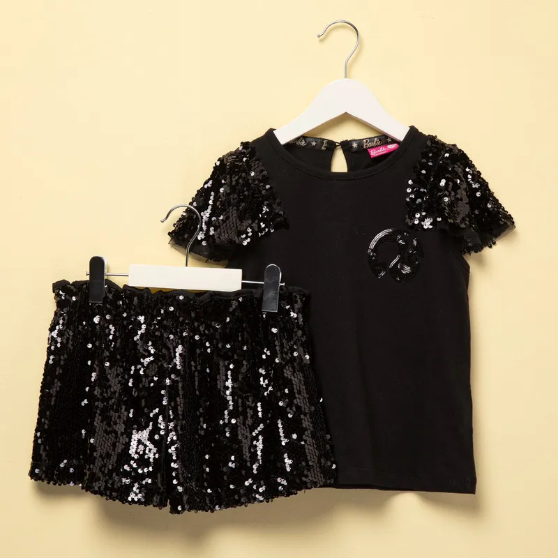 BARBIE - Conjunto Niña Algodón Barbie