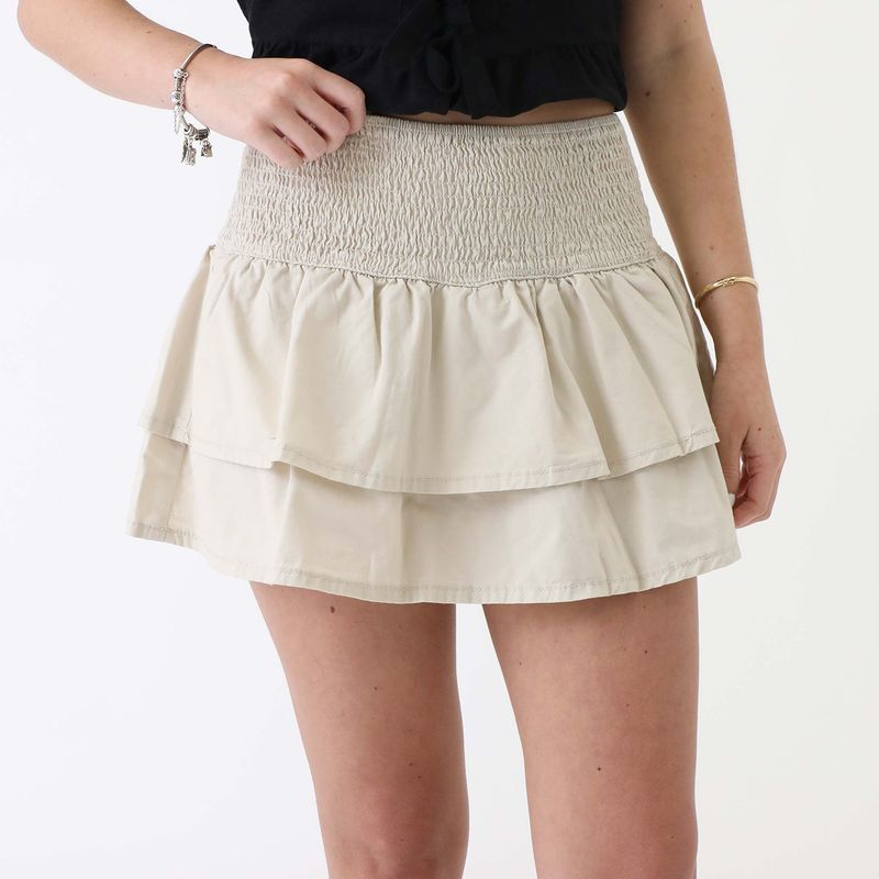 SYBILLA - Falda 100% Algodón Mujer Sybilla