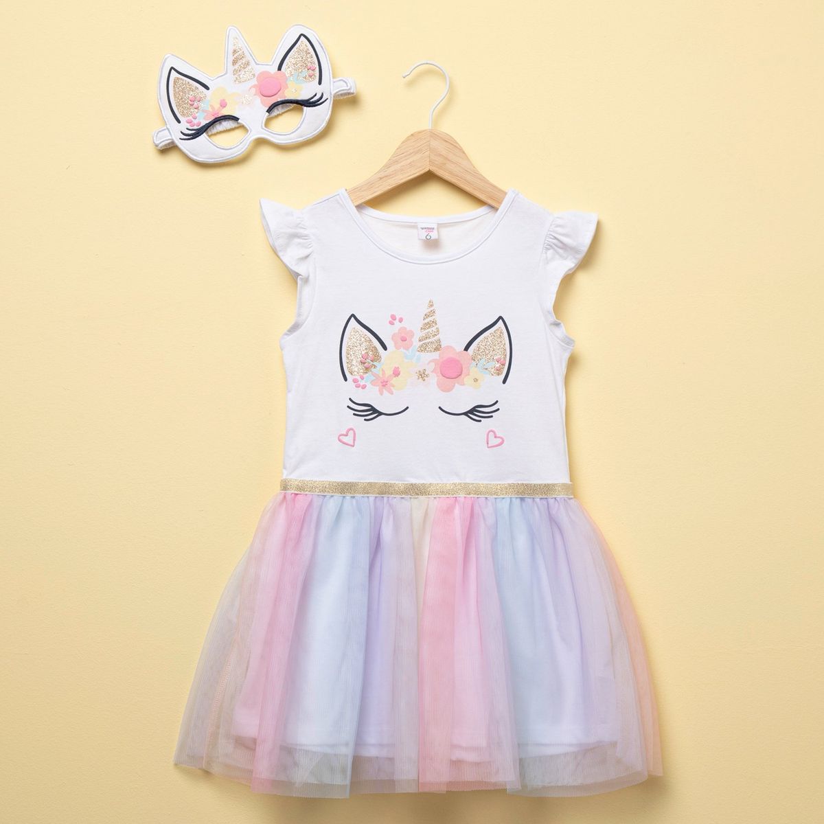 YAMP - Vestido Mas Accesorio Niña Algodón Yamp