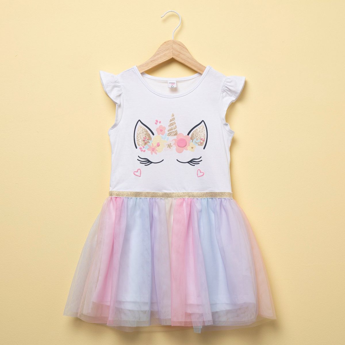 YAMP - Vestido Mas Accesorio Niña Algodón Yamp