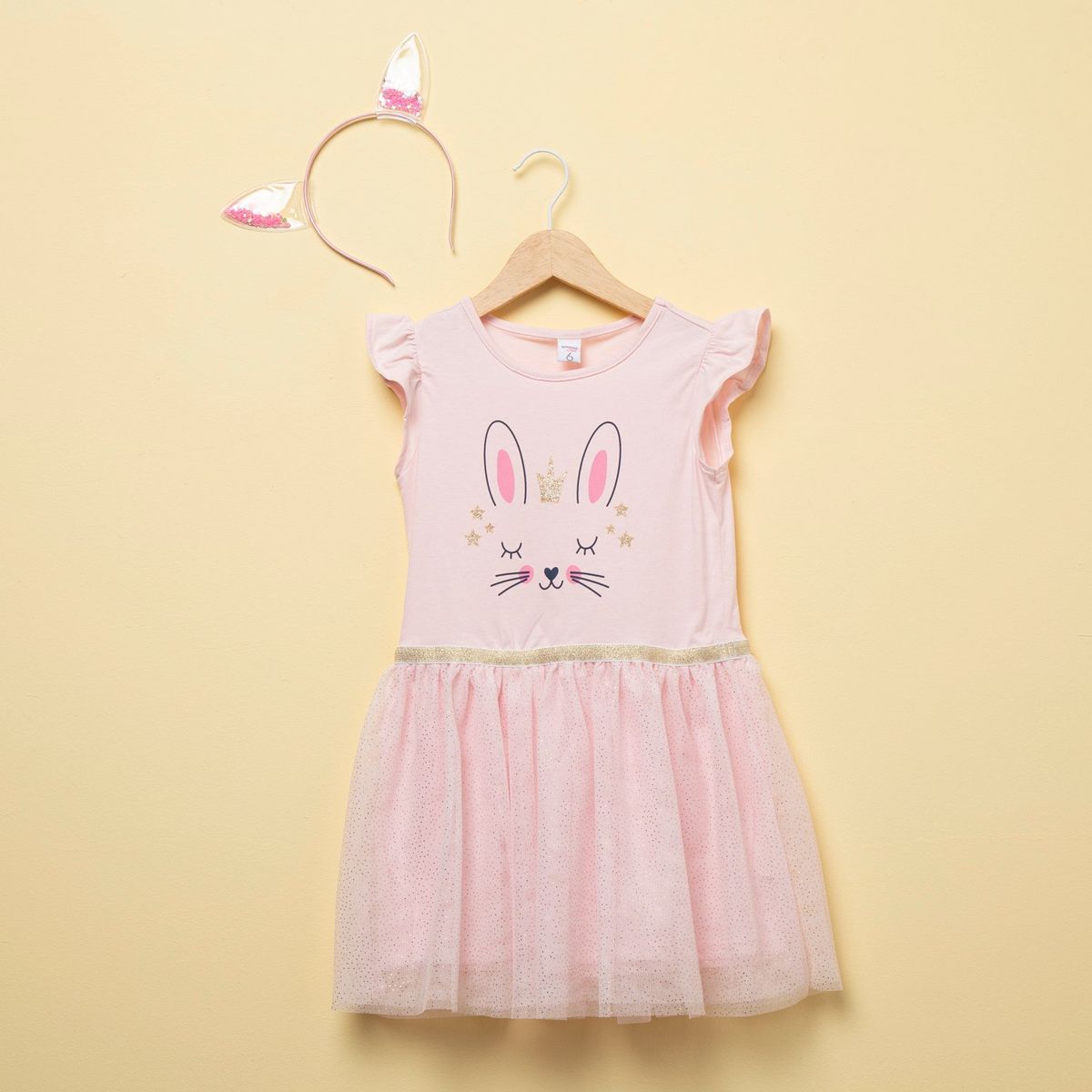 YAMP - Vestido Mas Accesorio Niña Algodón Yamp