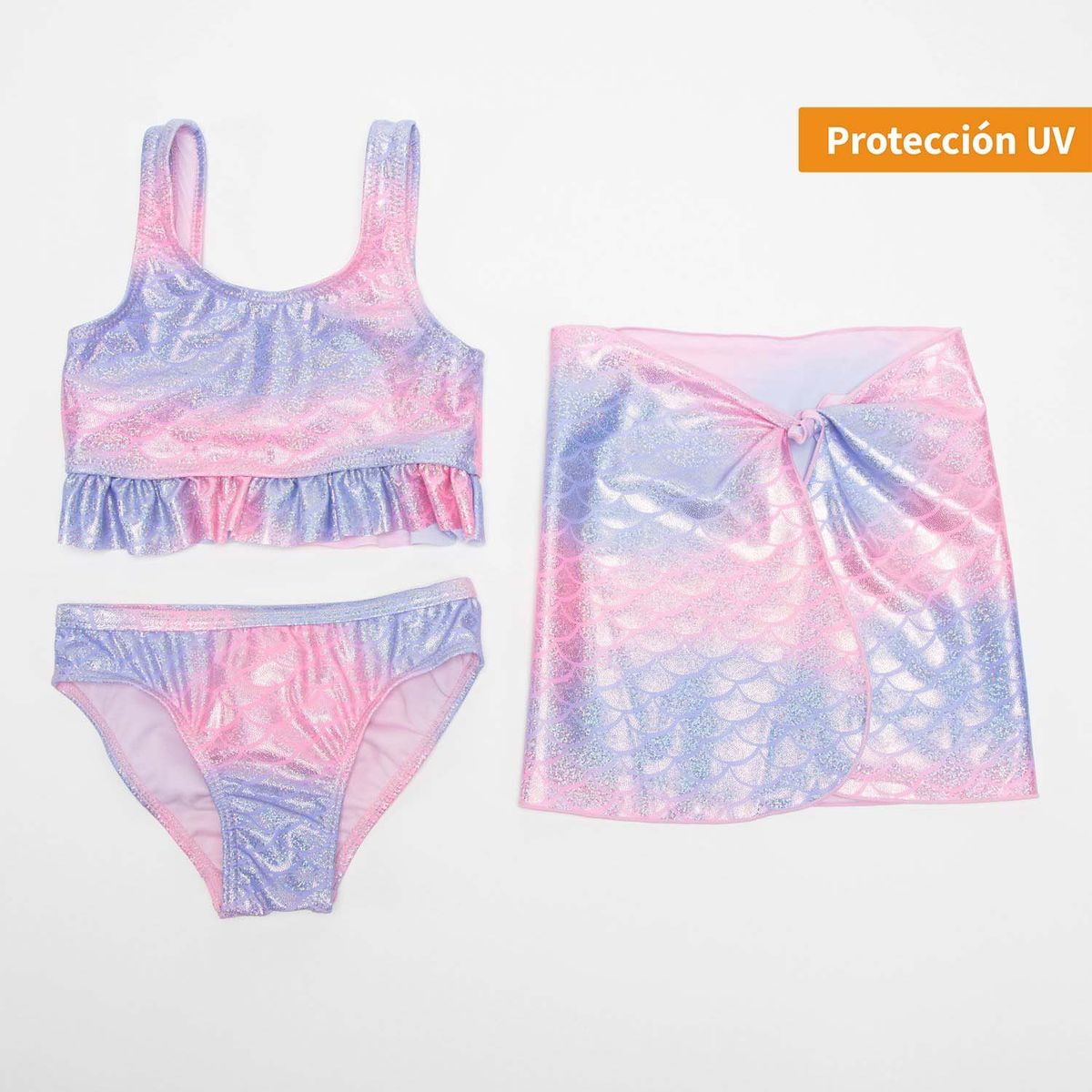 YAMP - Traje de Baño 3 Piezas Niña Yamp