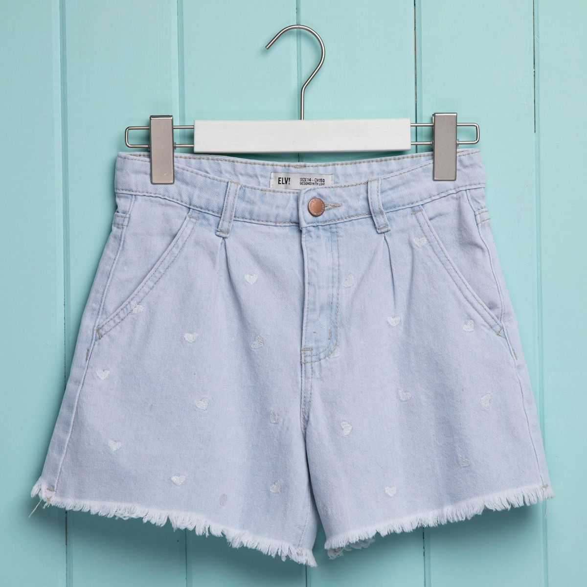 ELEVEN - Short Eleven Algodón Con Bordado