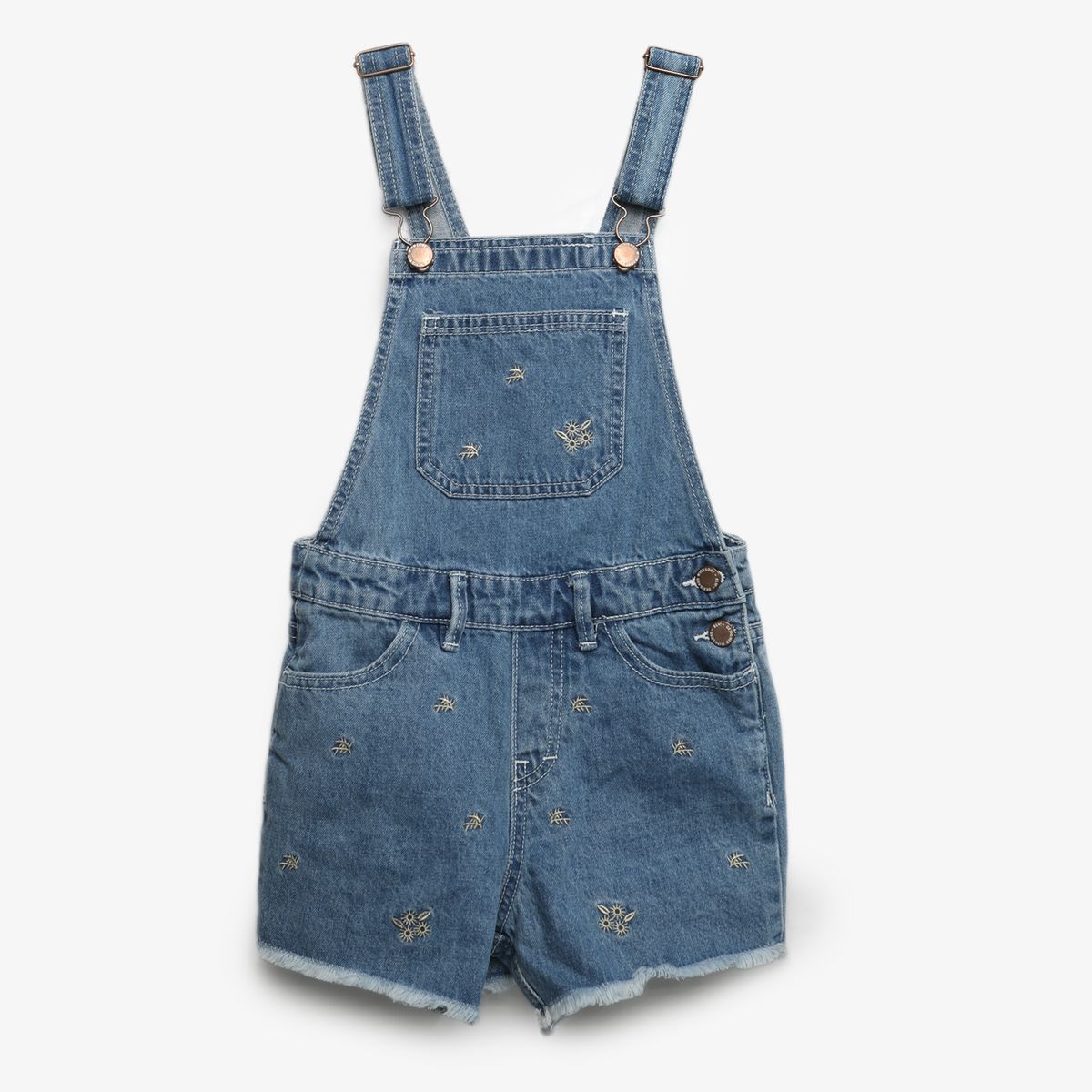 ELEVEN - Overol Eleven Niña Bordado Algodón