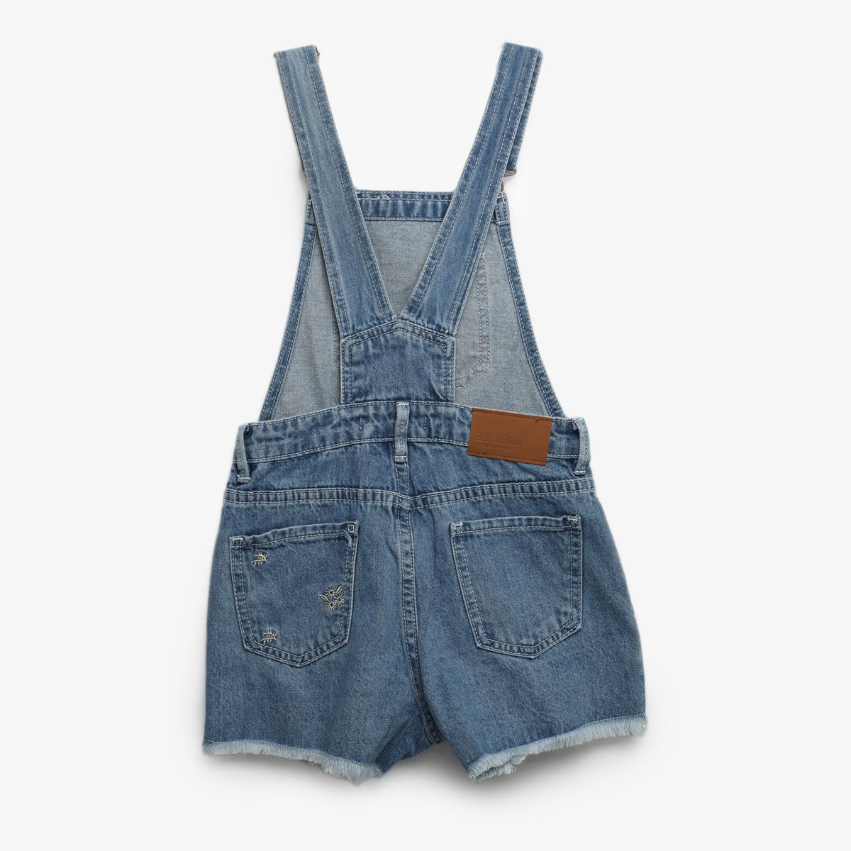 ELEVEN - Overol Eleven Niña Bordado Algodón