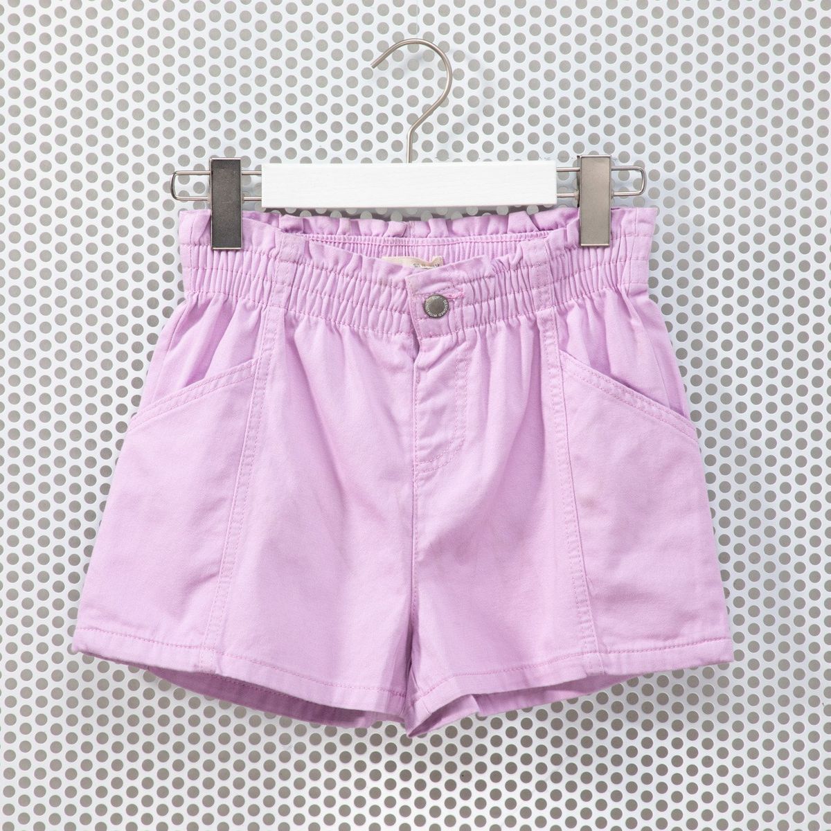 ELEVEN - Short Eleven Niña Algodón Cintura Fruncida