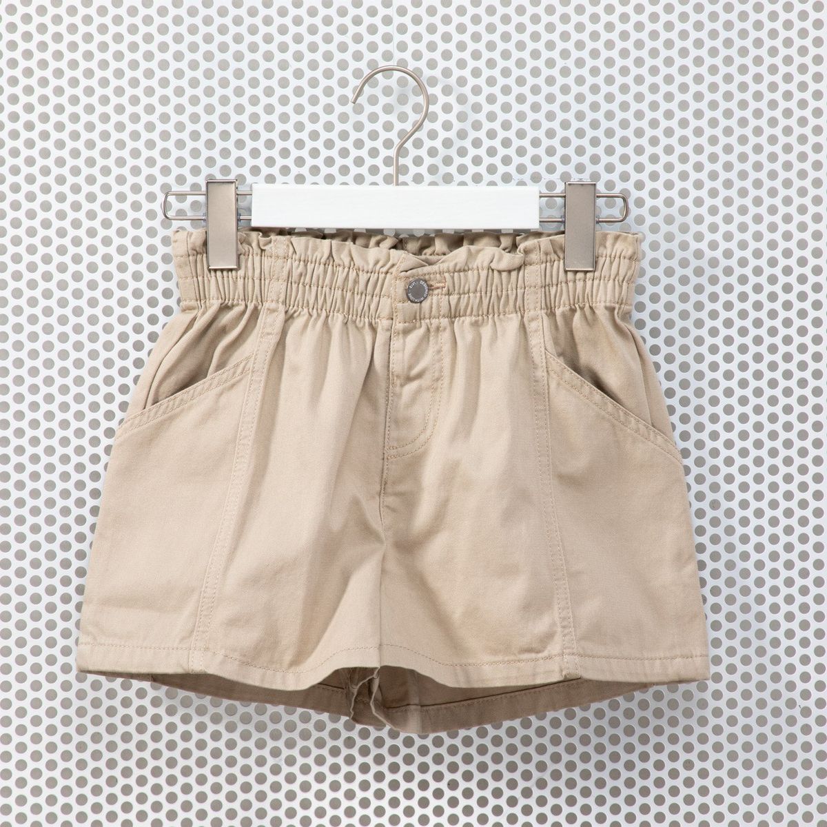 ELEVEN - Short Eleven Niña Algodón Cintura Fruncida