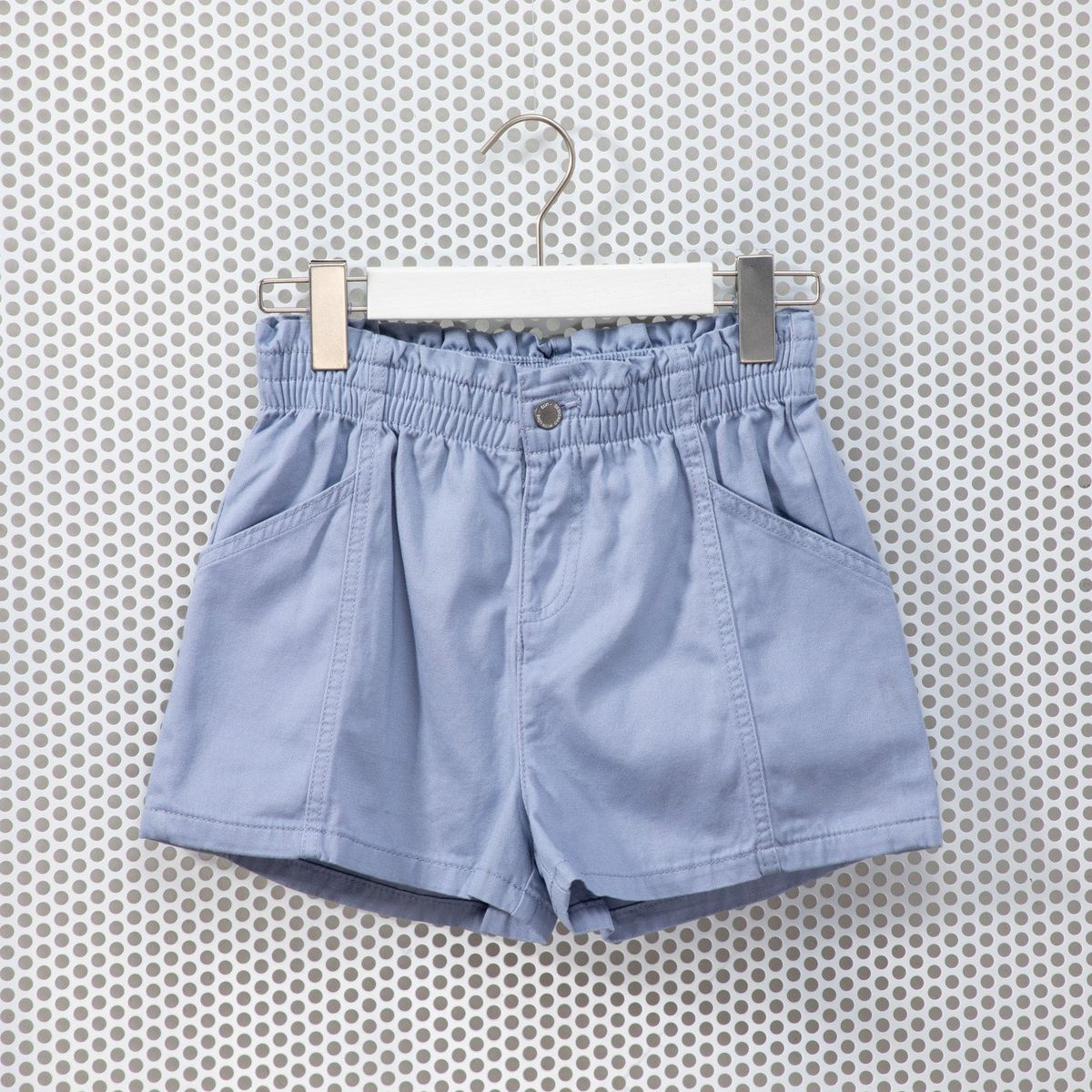 ELEVEN - Short Eleven Niña Algodón Cintura Fruncida