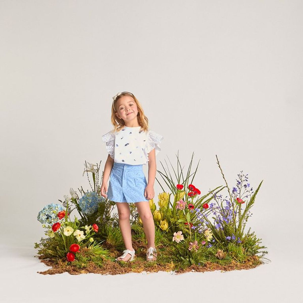 CONIGLIO - Short Niña Algodón Coniglio