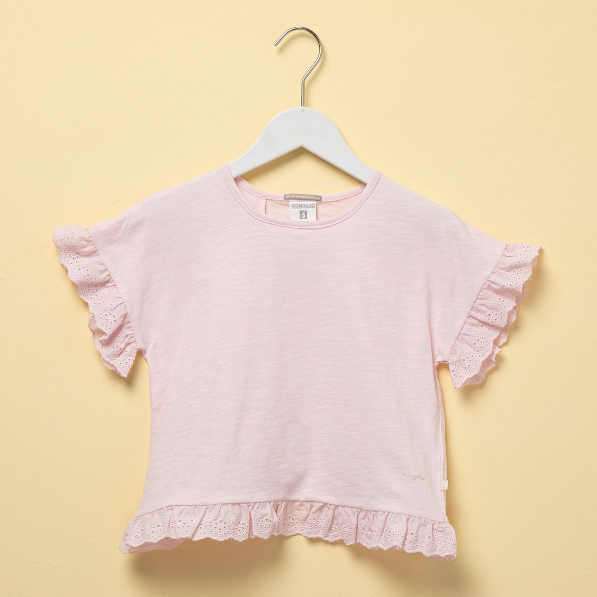 CONIGLIO - Polo Niña Manga Corta Algodón Coniglio