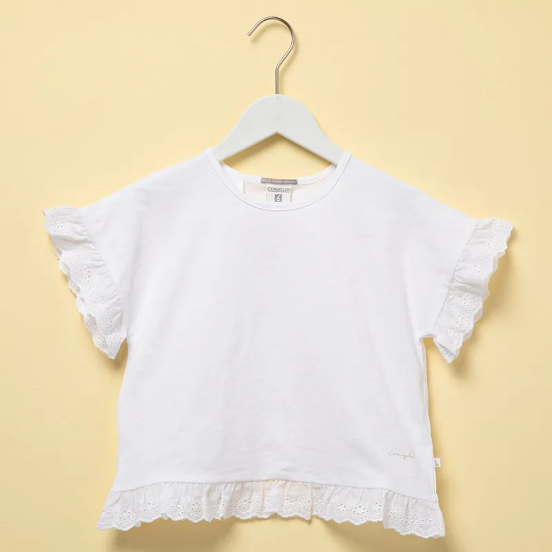 CONIGLIO - Polo Niña Manga Corta Algodón Coniglio