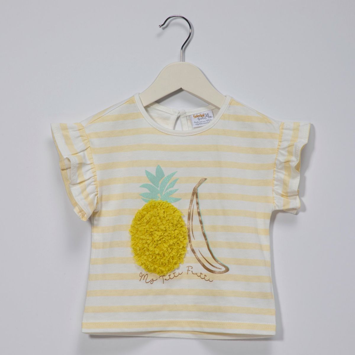 YAMP - Polo Bebé Niña Manga Corta Algodón Yamp