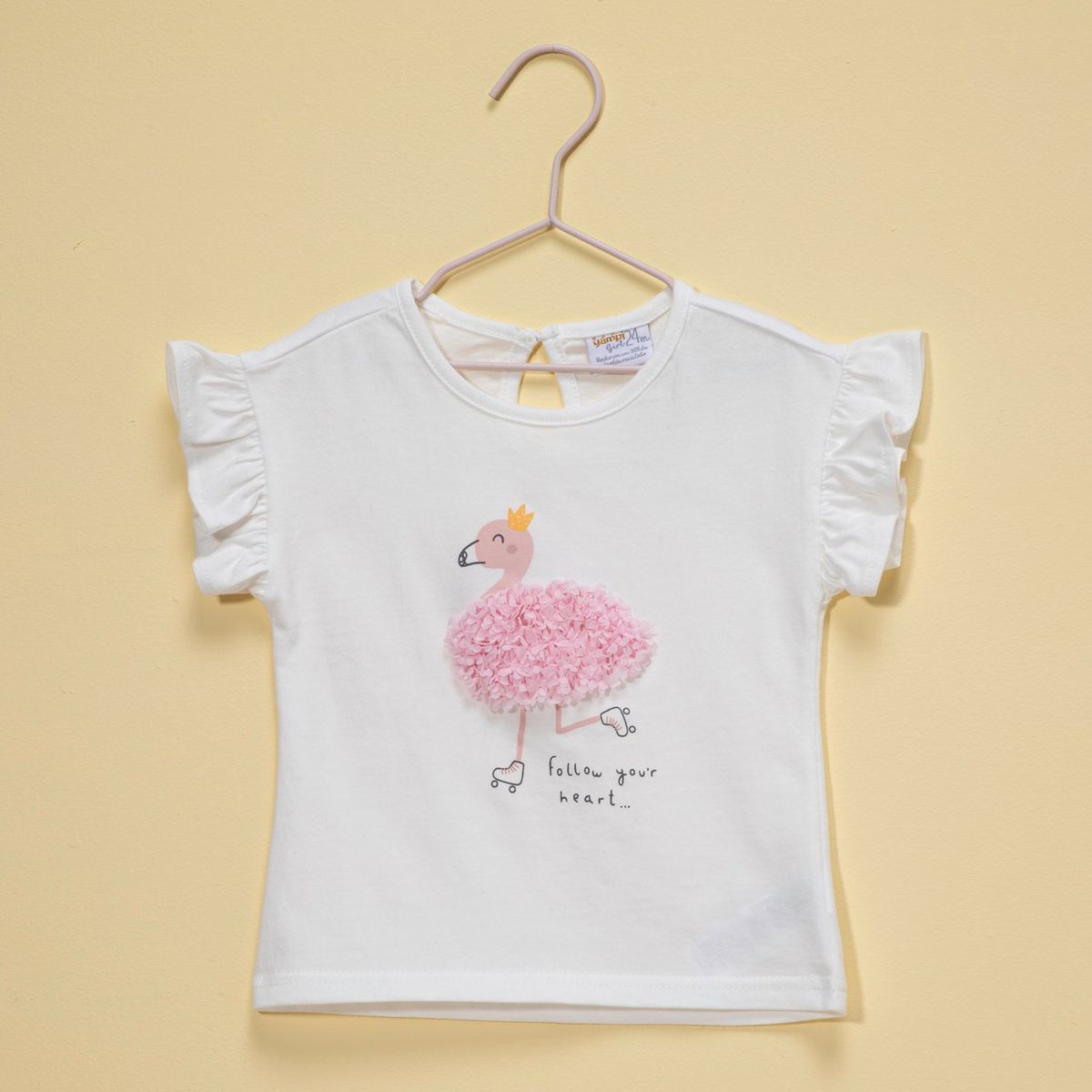 YAMP - Polo Bebé Niña Manga Corta Algodón Yamp