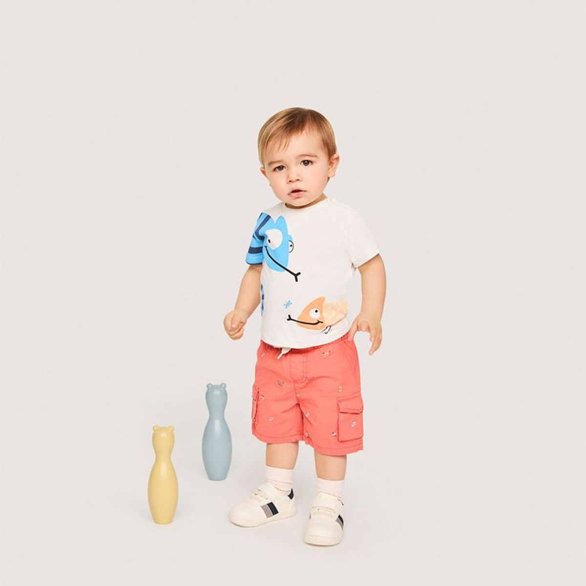 YAMP - Short Bebé Niño Algodón Yamp