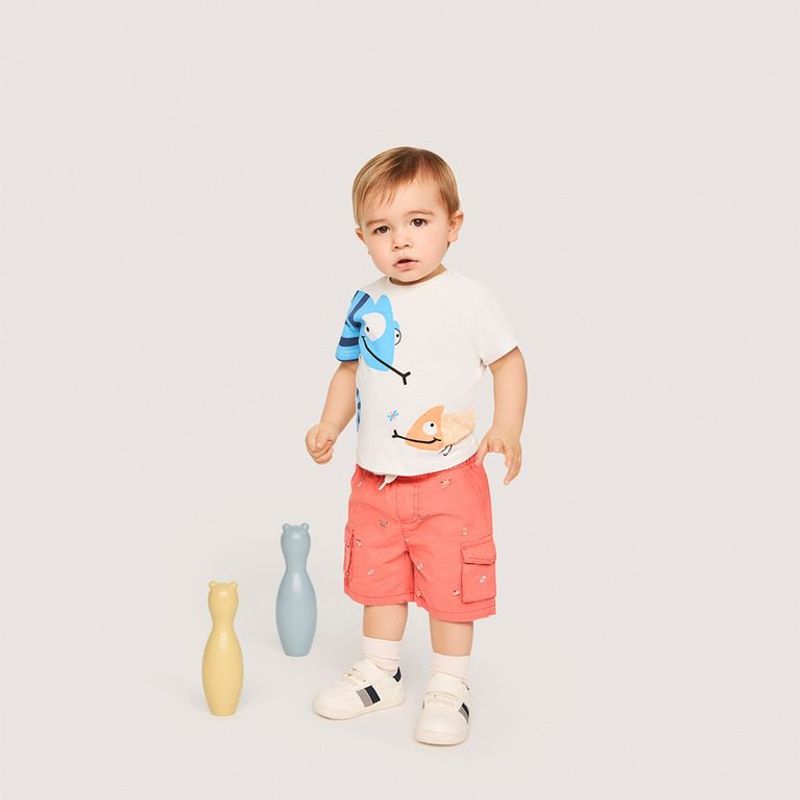 YAMP - Short Bebé Niño Algodón Yamp