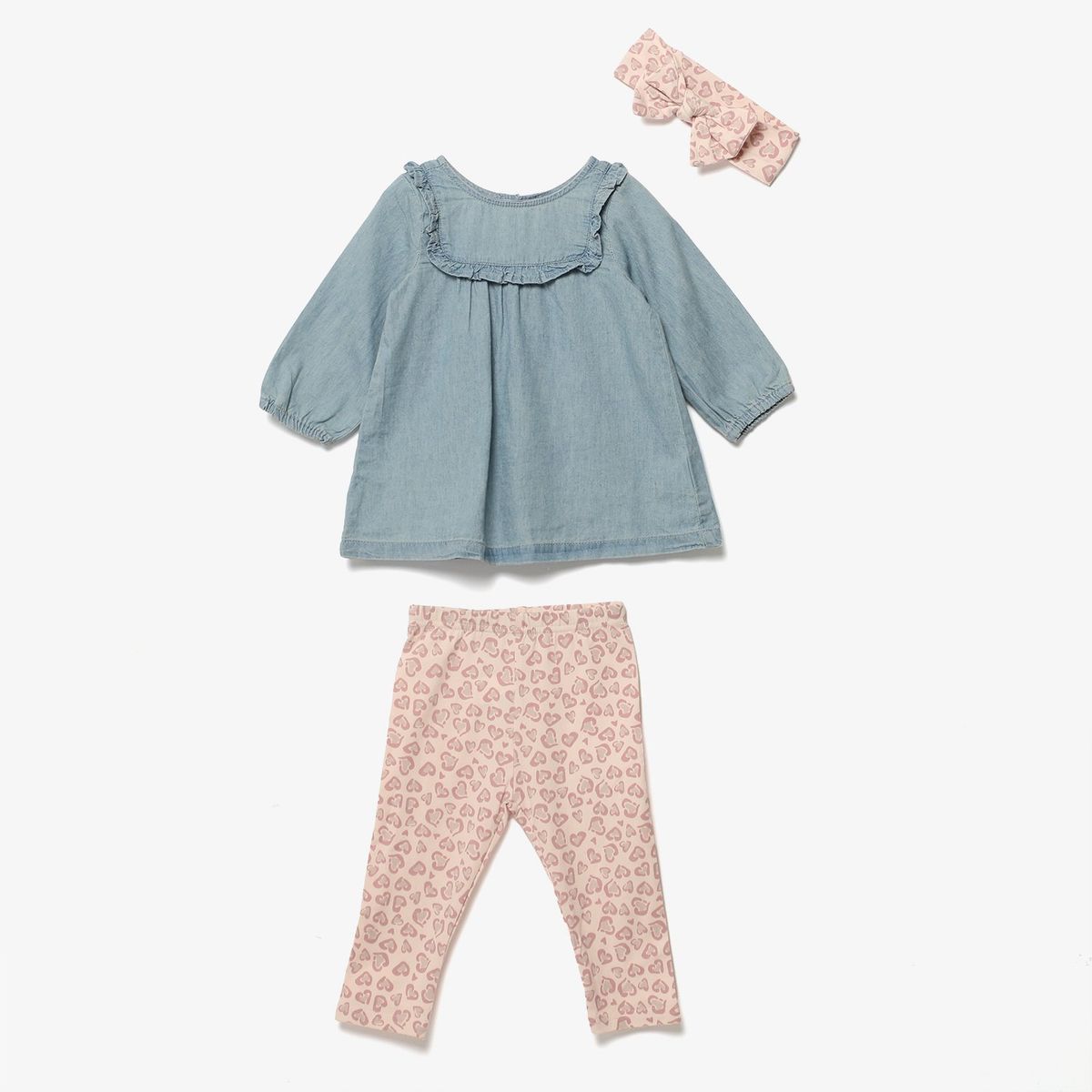 YAMP - Conjunto Bebé Niña Algodón Yamp