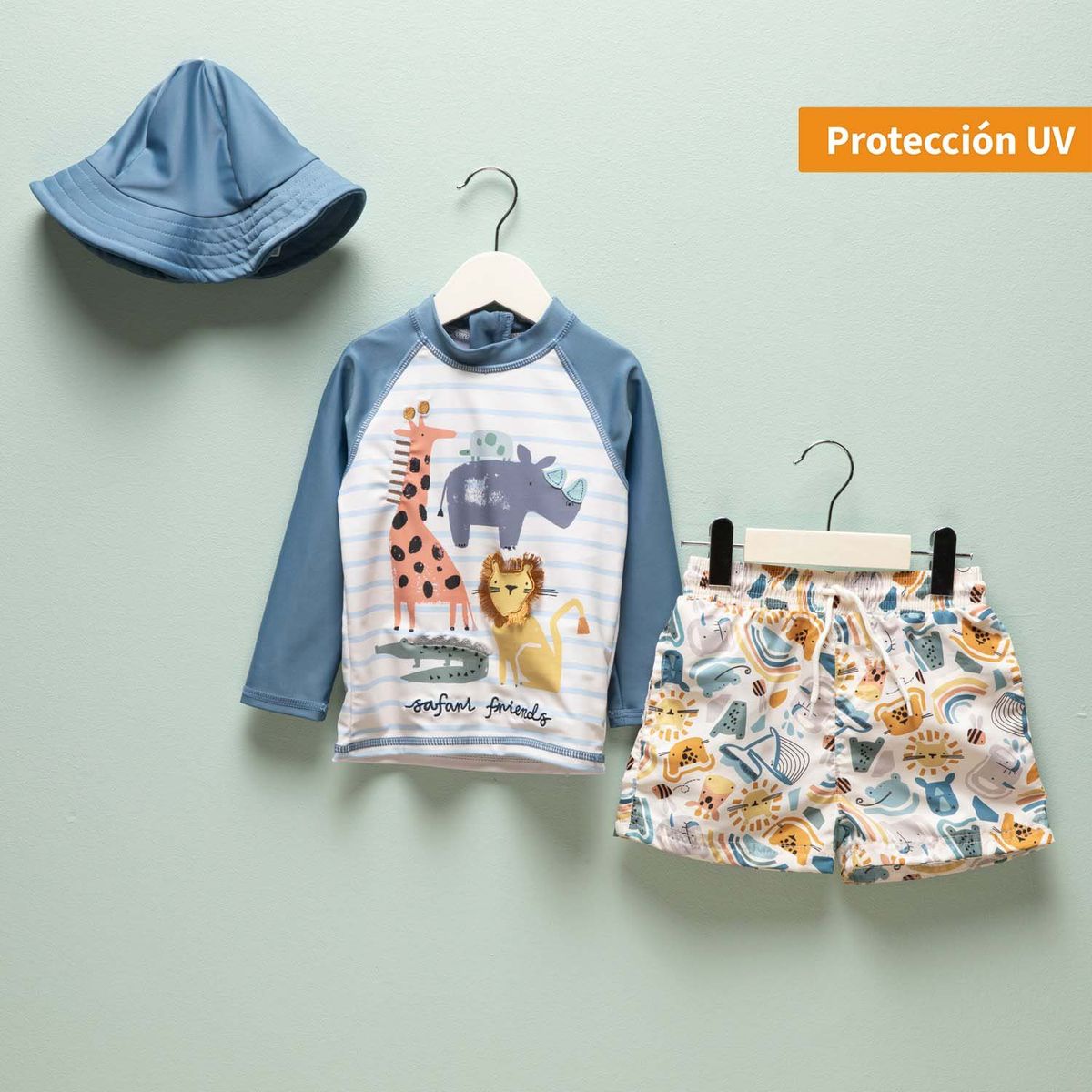 YAMP - Traje De Baño 3 Pzs Bebé Niño Yamp