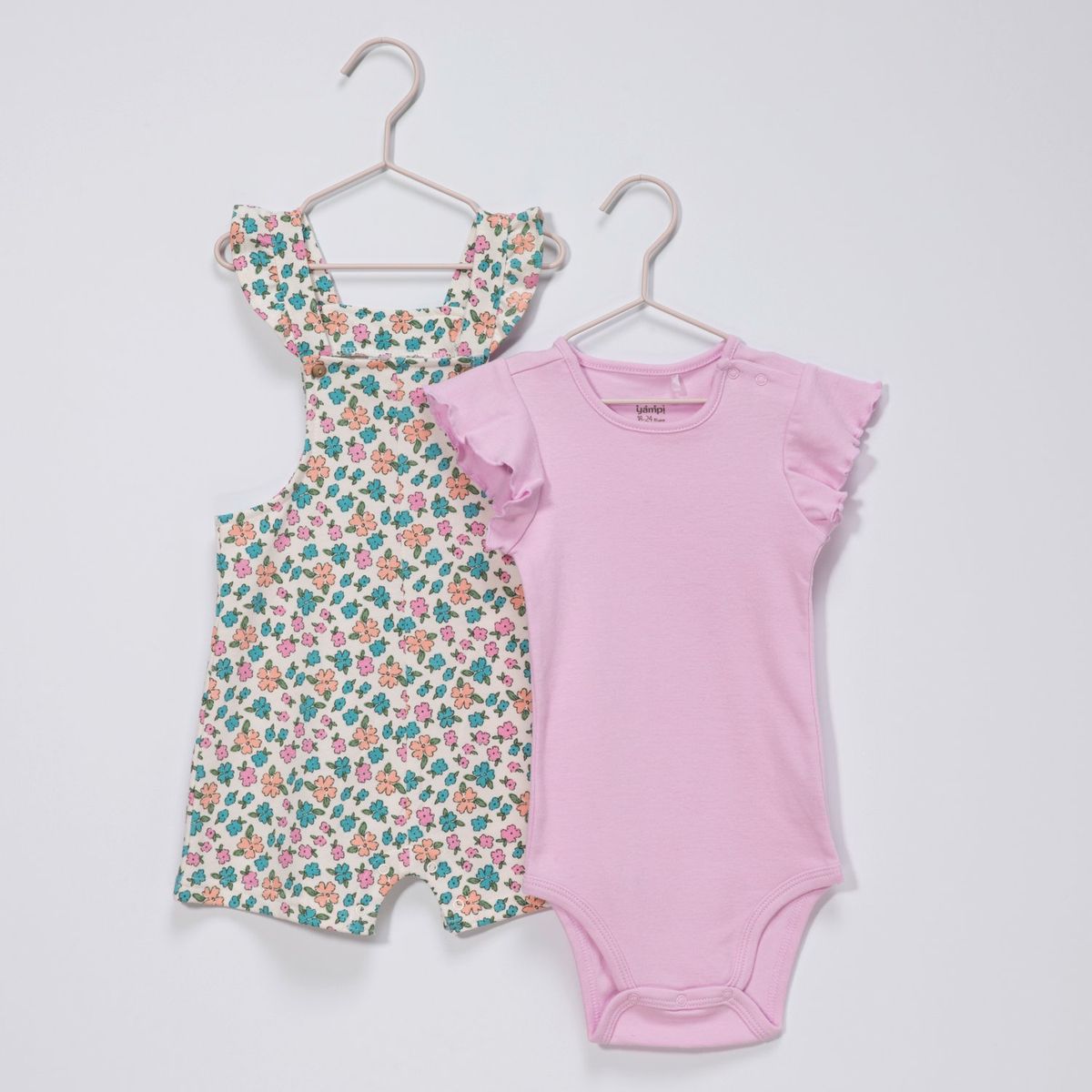 YAMP - Conjunto Bebé Niña Algodón Yamp