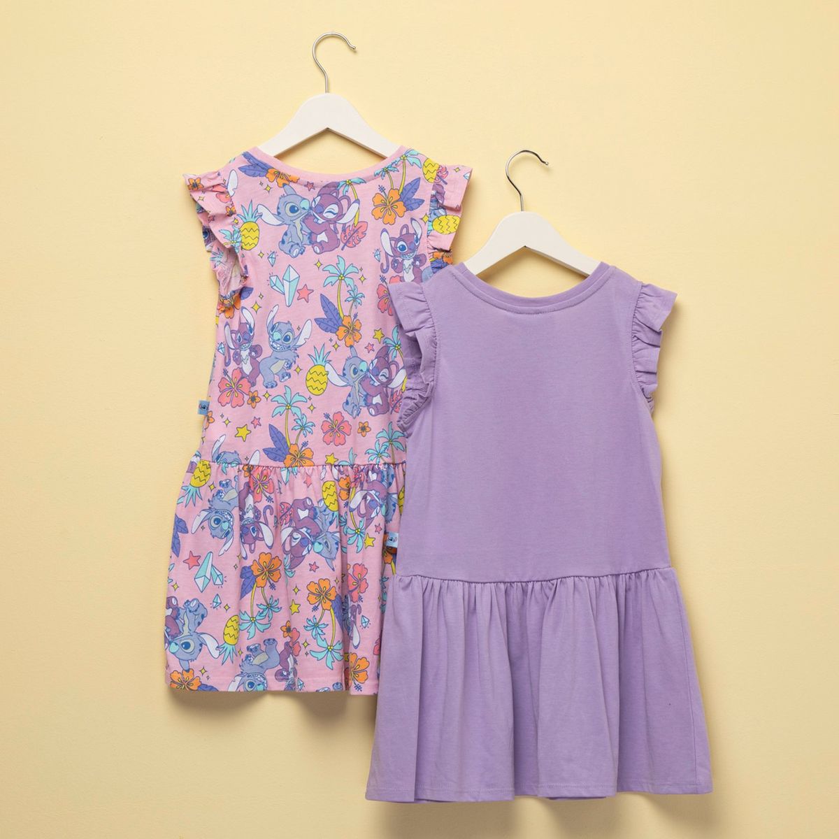 DISNEY - Vestido Niña X2 Algodón Lilo Y Stitch