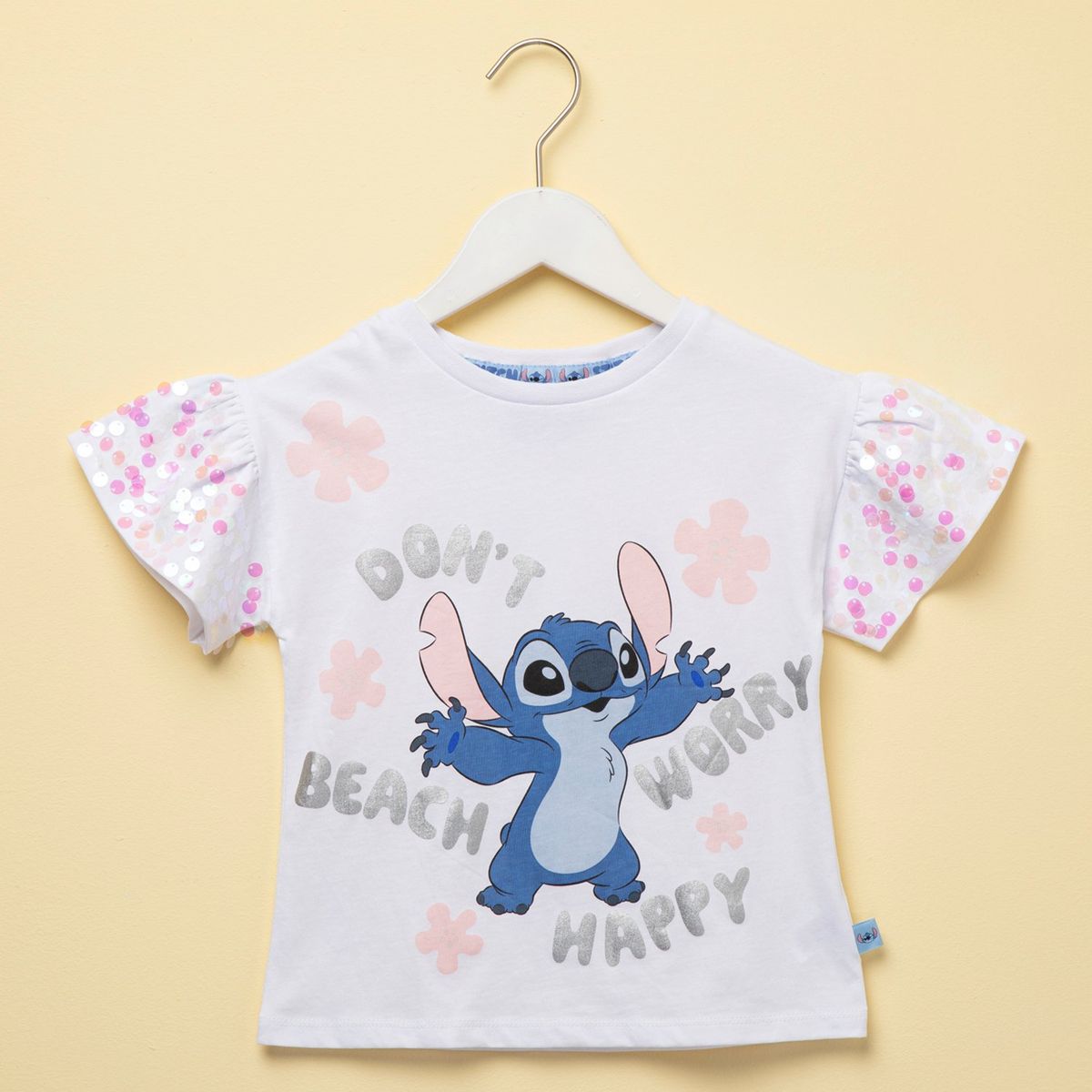 DISNEY - Polo Niña Manga Corta Algodón Lilo Y Stitch