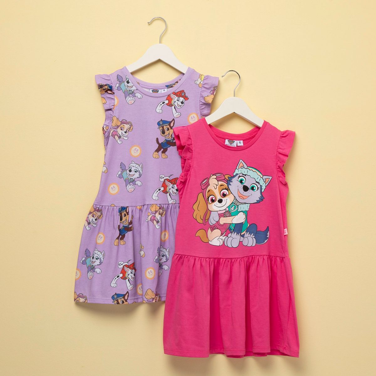 PAW PATROL - Vestido Niña X2 Algodón Paw Patrol