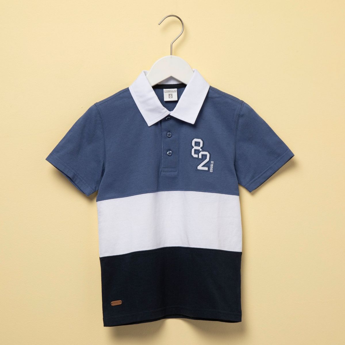 CONIGLIO - Polo con cuello Niño Manga Corta Algodón Coniglio