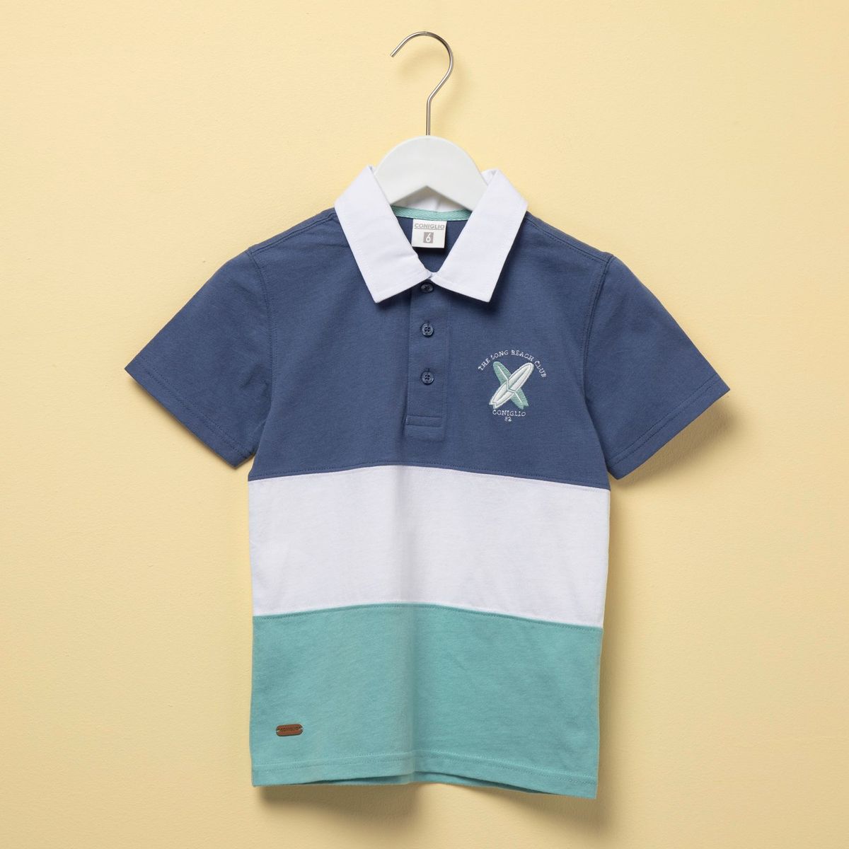 CONIGLIO - Polo con cuello Niño Manga Corta Algodón Coniglio