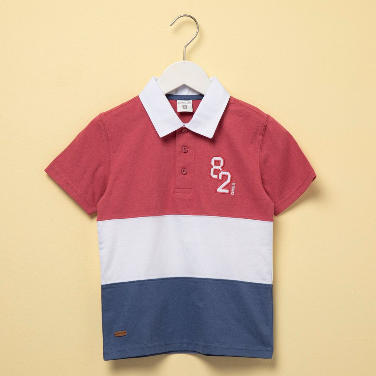 CONIGLIO - Polo con cuello Niño Manga Corta Algodón Coniglio