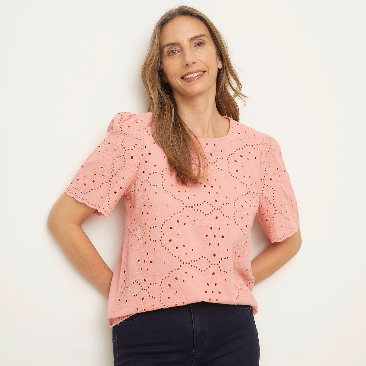 NEWPORT - Blusa Manga Corta Mujer Newport