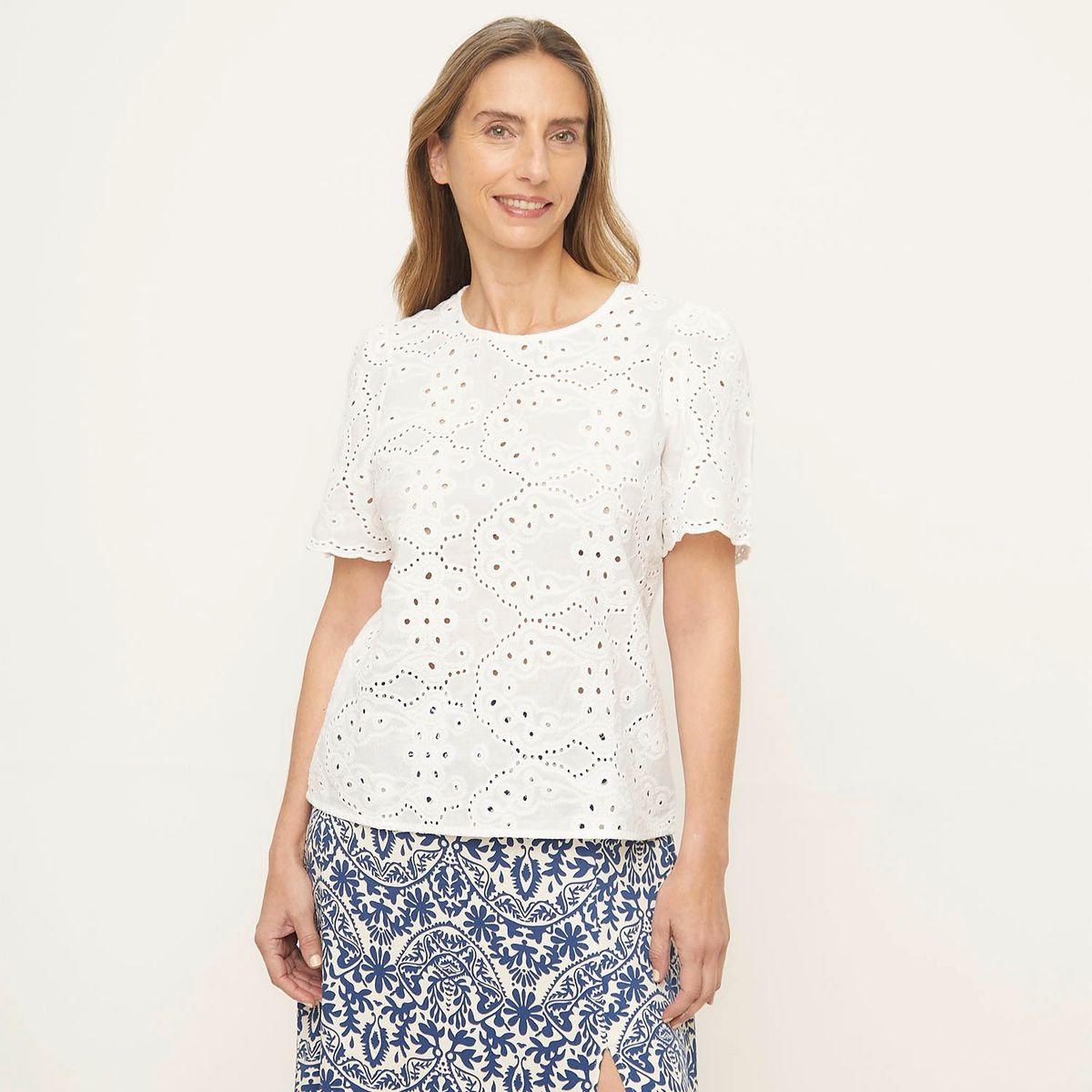 NEWPORT - Blusa Manga Corta Mujer Newport