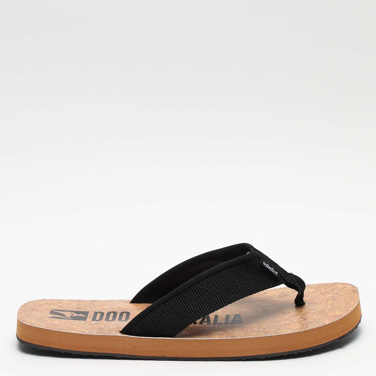 DOO AUSTRALIA - Sandalias Doo Australia Negras Con Diseño En Corcho