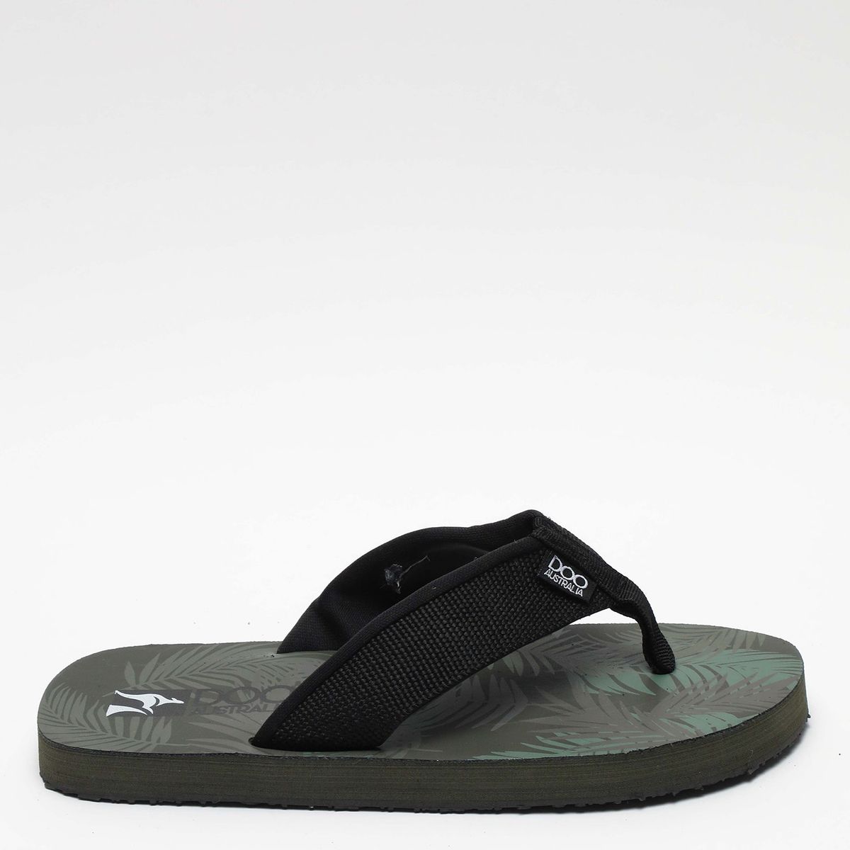 DOO AUSTRALIA - Sandalias Doo Australia Hombre Negras Con Diseño Tropical