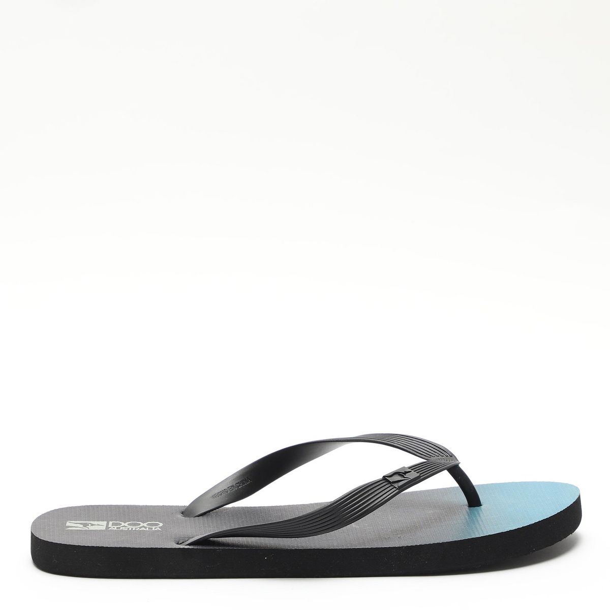 DOO AUSTRALIA - Sandalias Doo Australia Hombre Negras Con Tira Tipo Chancla