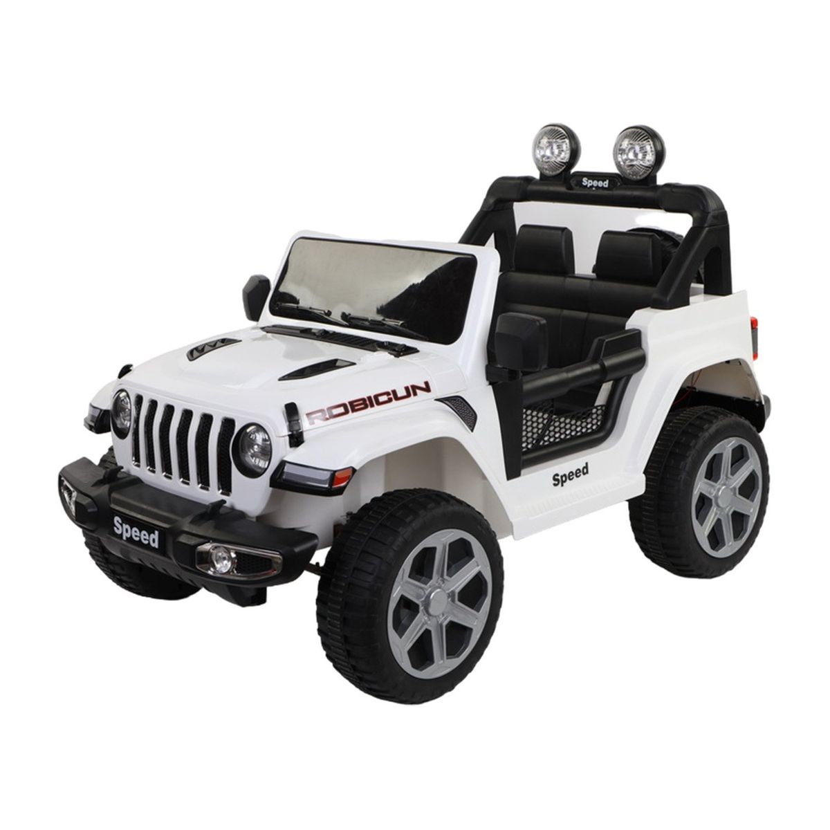 SCOOP - Carro Scoop 12V Blanco Todoterreno Control Remoto