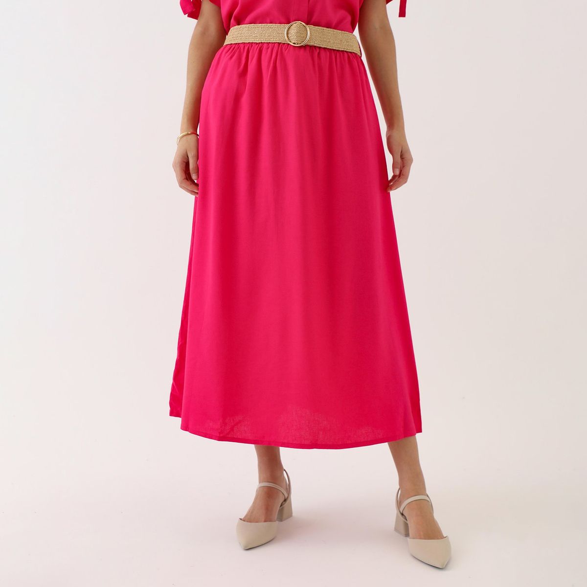 STEFANO COCCI - Falda Lino Mujer Stefano Cocci