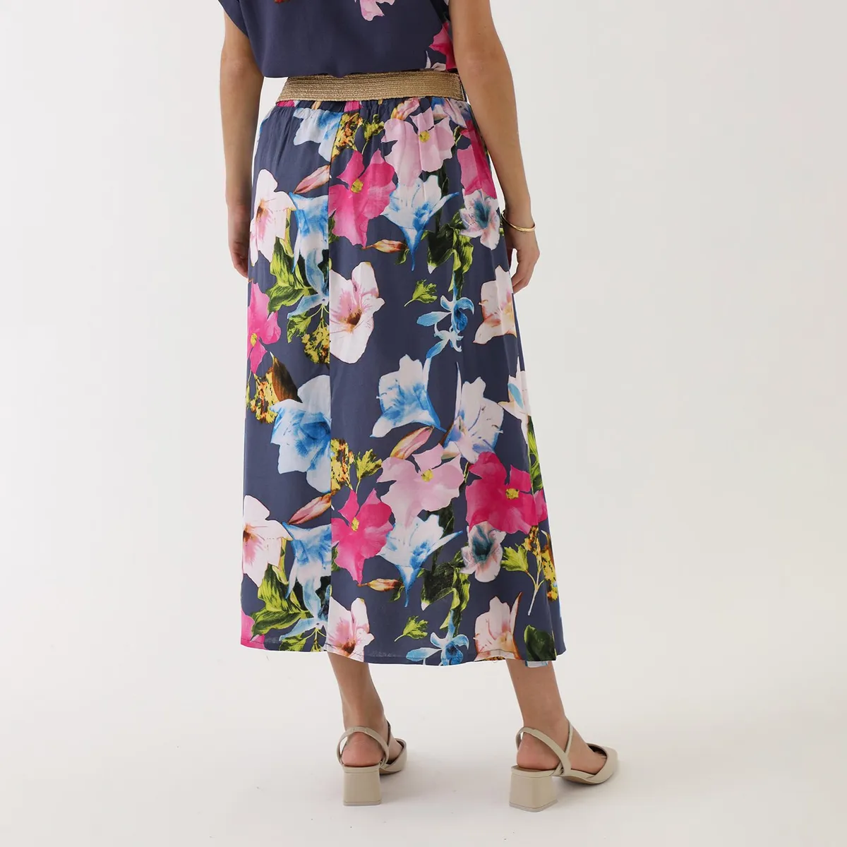 STEFANO COCCI - Falda Lino Mujer Stefano Cocci