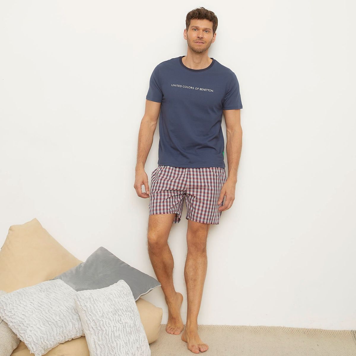 BENETTON - Pijama Algodón Hombre Benetton