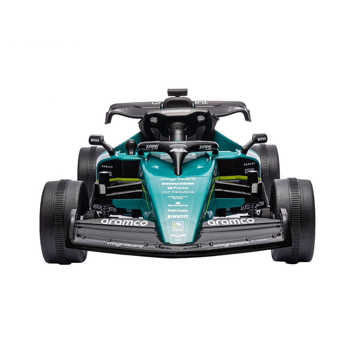 ASTON MARTIN - Auto A Batería 12v Fórmula 1 Verde Aston Martin