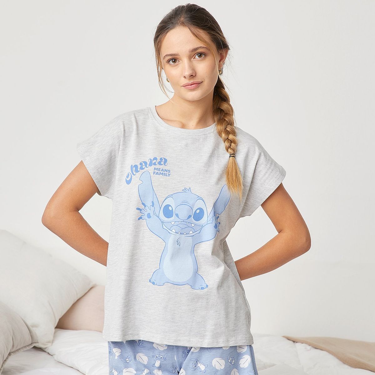 DISNEY - Pijama Algodón Mujer Disney