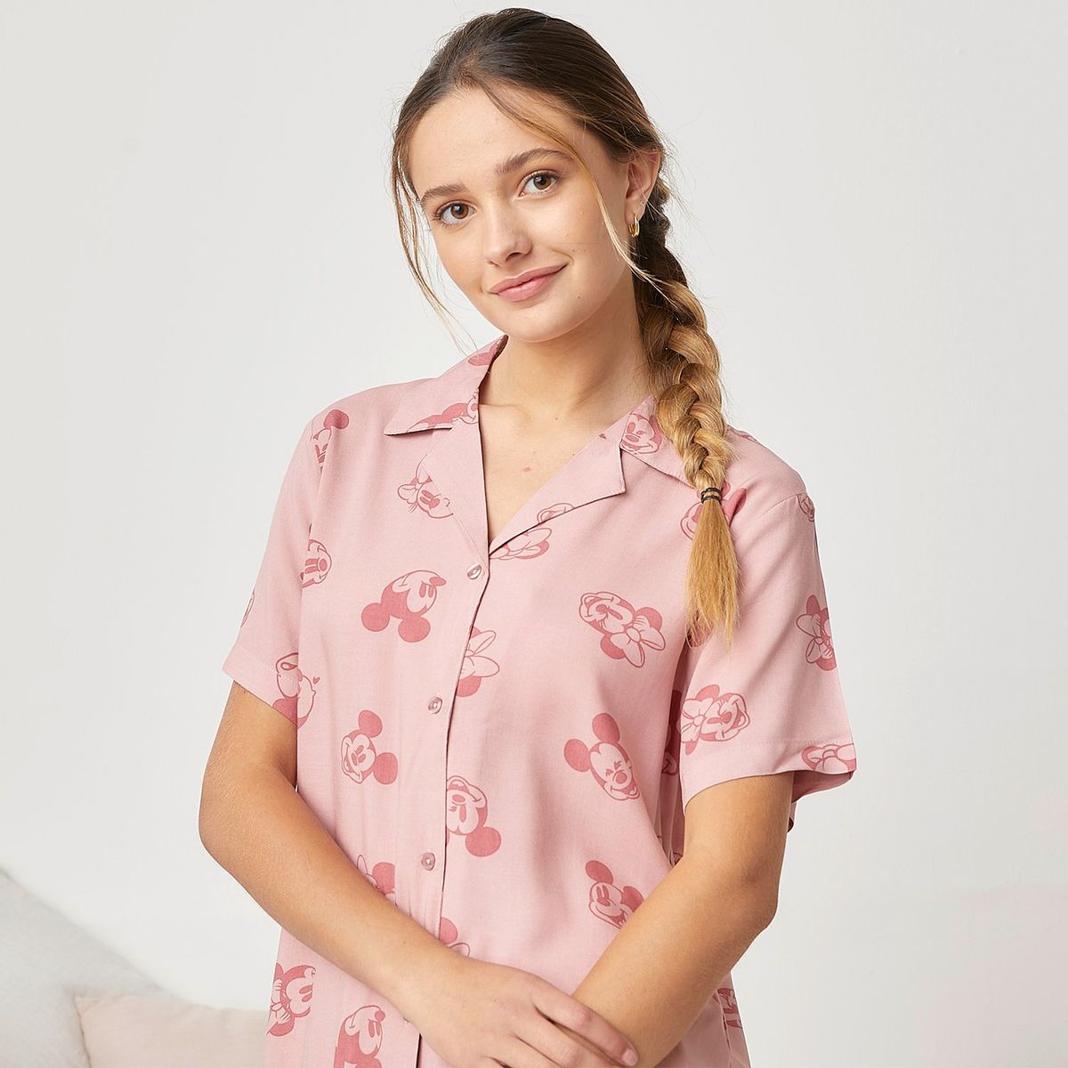 DISNEY - Camisa Pijama Mujer Disney