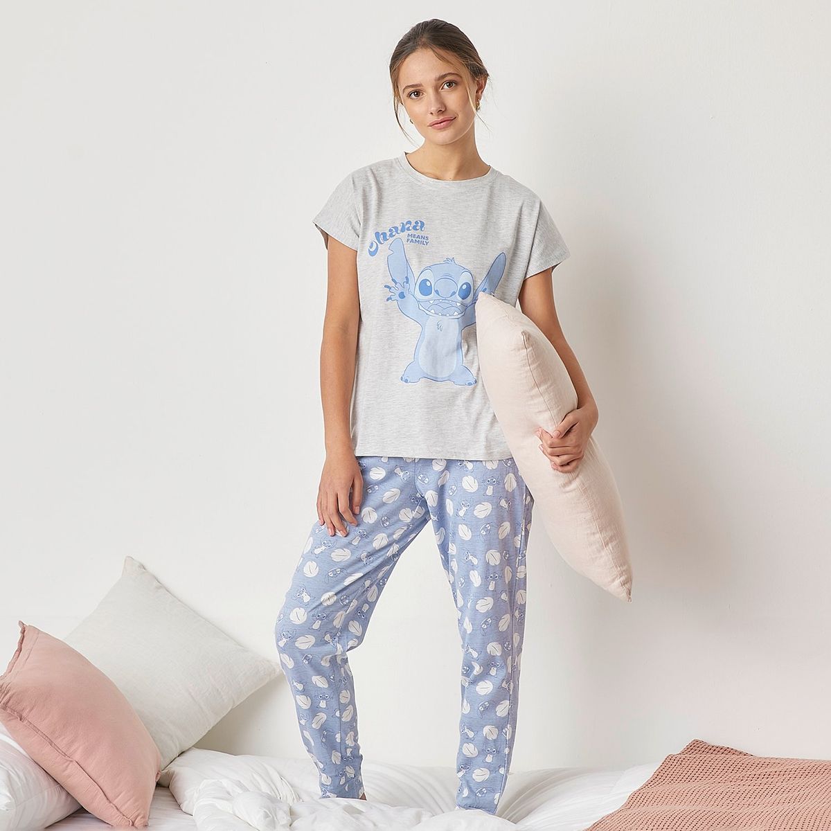 DISNEY - Pijama Algodón Mujer Disney